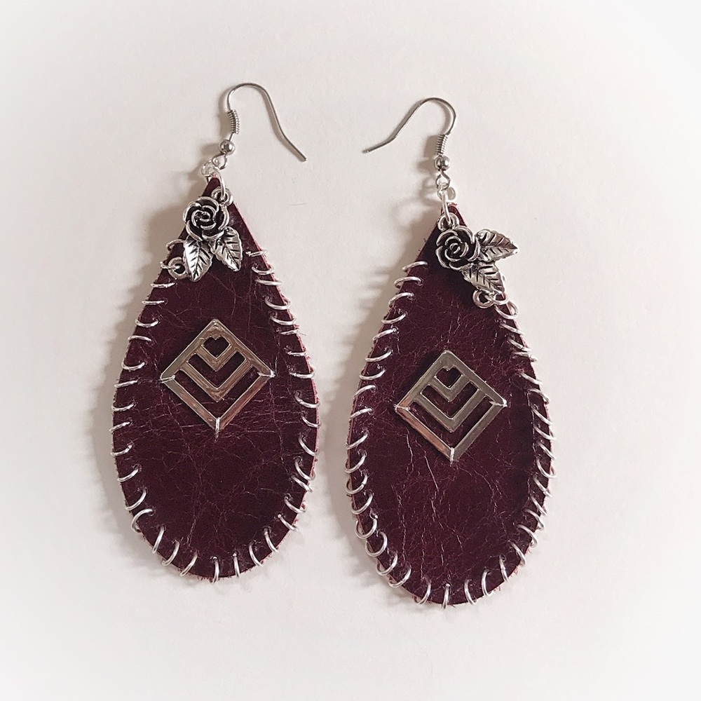 Bloody Gorgeous Teardrop Earrings